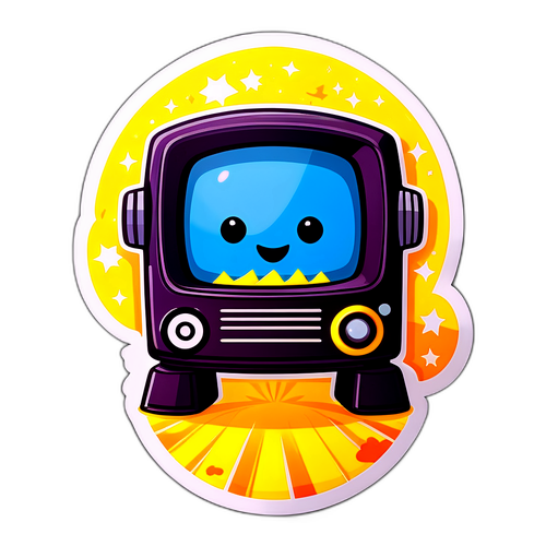 สติ๊กเกอร์แสดงถึงความสำคัญของการดูหนัง