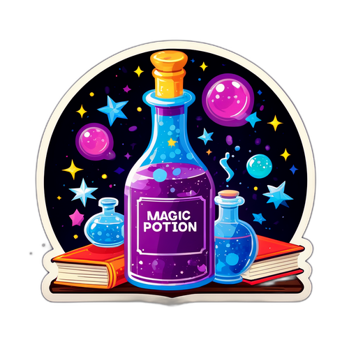 Bouteille de potion magique