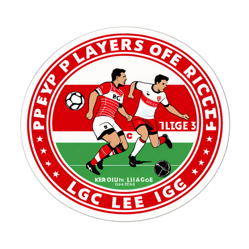 Spelers van RFC Liège in Actie