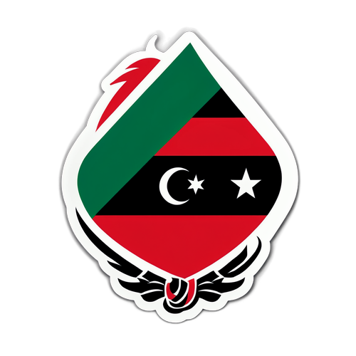 Logotipo de Arabia Saudita y bandera entrelazada de Trinidad y Tobago