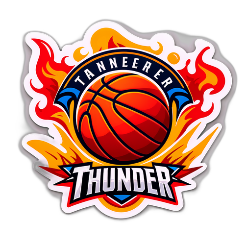 雷霆隊貼紙設計