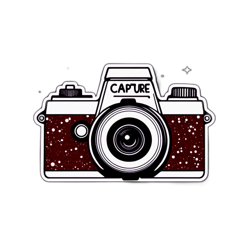 Retro Camera Sticker