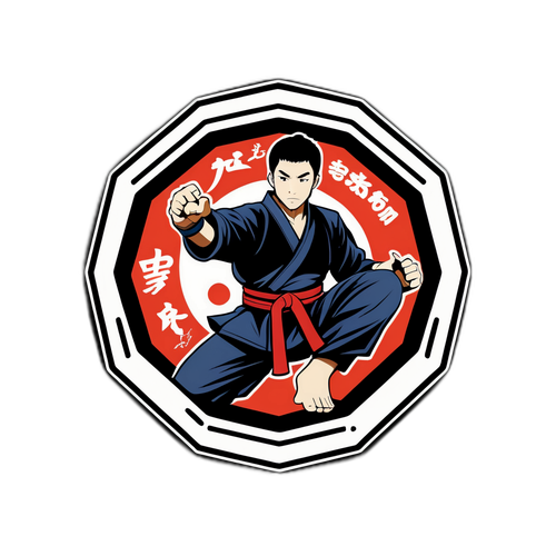 Oktagon Martial Arts Nálepka