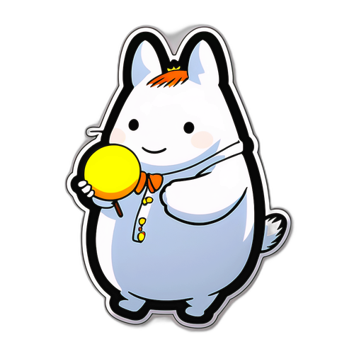 ムーミンのキャラクターをフィーチャーしたステッカー