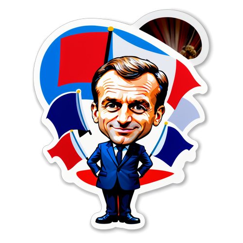 Le Visage de Macron: Une Caricature Qui Fait Escrimer les Français!