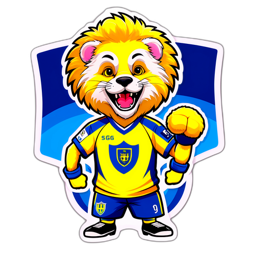 Stiker Maskot Tim Estoril