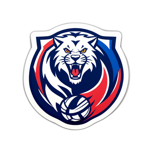 Stiker Harimau Beraksi