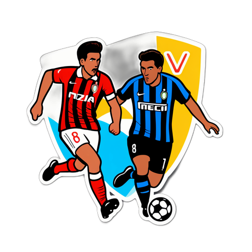 Stiker Pertandingan Monza vs Inter