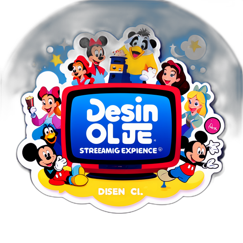 Disney+ Movie Night Sticker