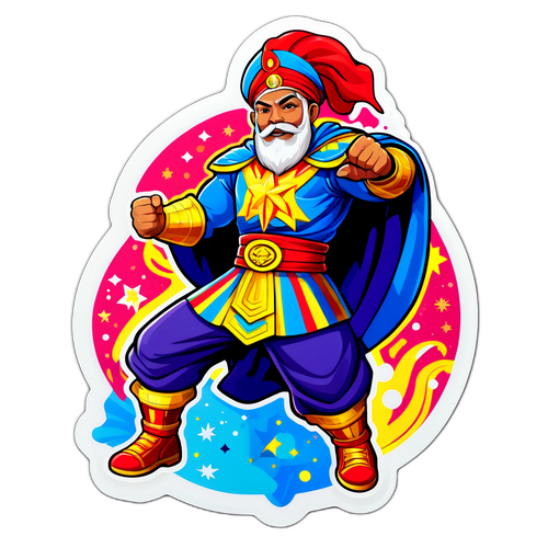 Stiker Pahlawan Beraksi