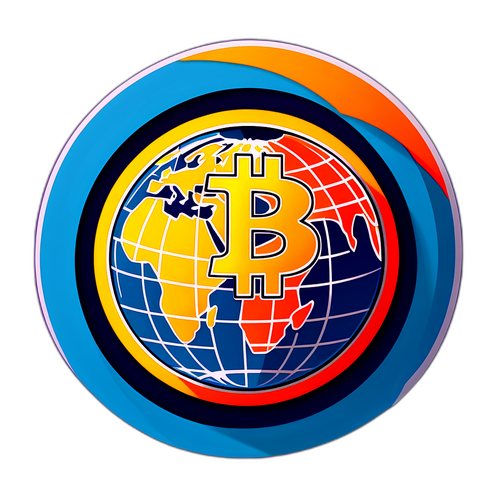 Bitcoin Grafik ile Küre