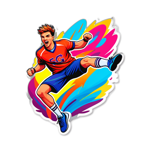 עיצוב של אדם בפעולה בספורט