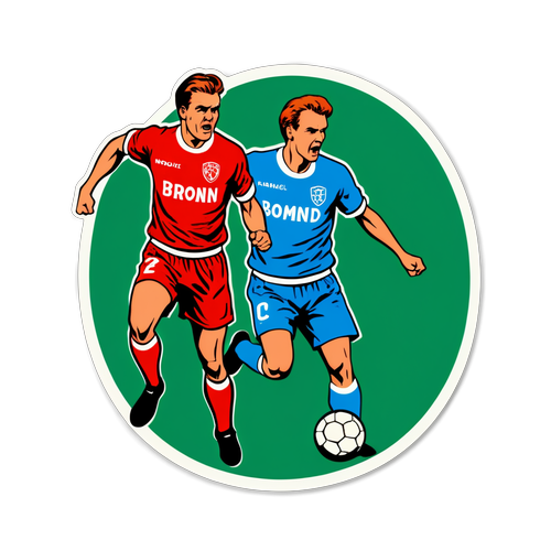 Sticker ya Kumbukumbu ya Mechi ya Brann vs. Molde