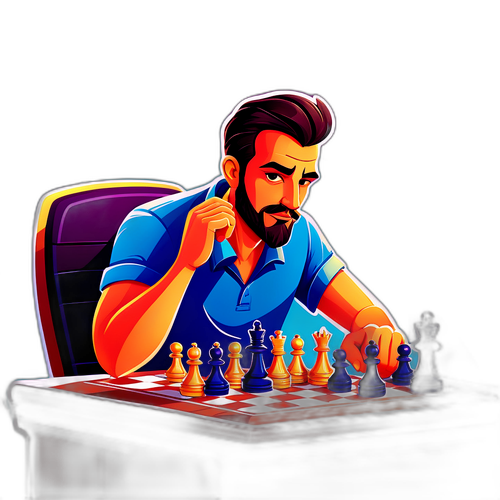 Karikatura ng Labanan sa Chess