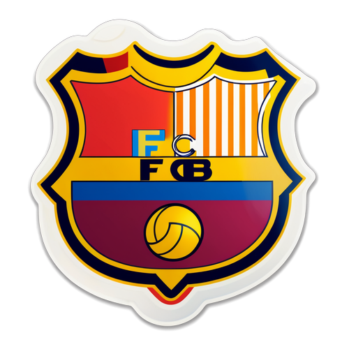 Visca Barça Sticker