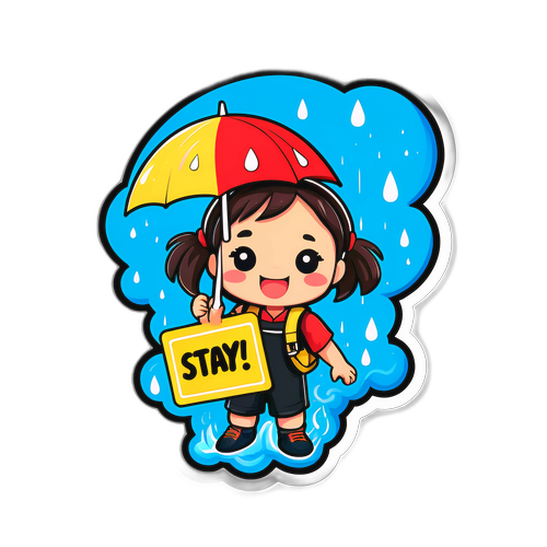Sticker para sa Updates ng Bagyo