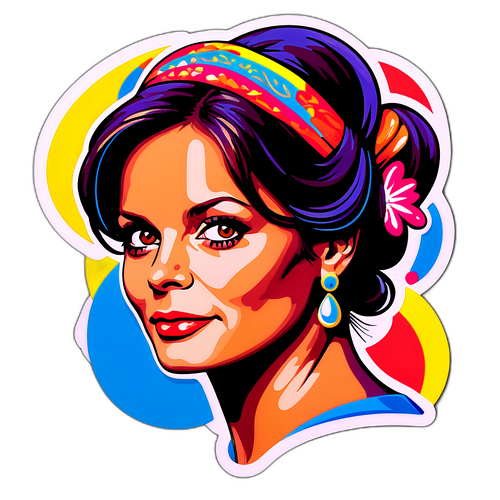 Claudia Cardinale színes portréja
