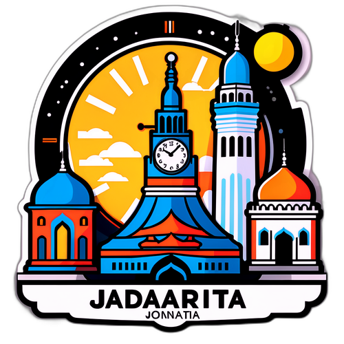 Sticker Jadwal Sholat Jakarta Hari Ini