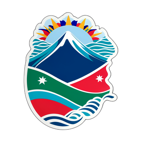 Sticker ya Kusafiri kutoka Azerbaijan