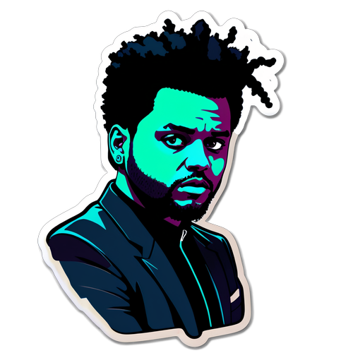 Transformă-ți Emoțiile în Muzică: Stickerele Artistiche ale lui The Weeknd te Vor Fascina!