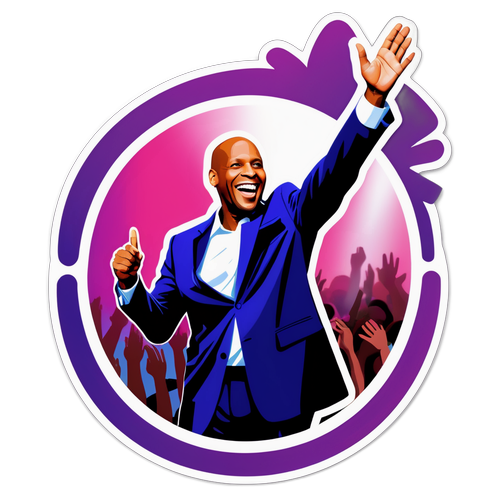 Vibrant Concert Sticker of Donnie McClurkin