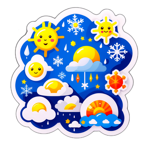 Sticker Cuaca Hari Ini