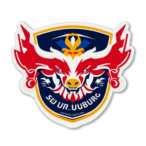 Energi Tak Terbendung! Sticker Seni Red Bull Salzburg yang Memikat Hati Penggemar!