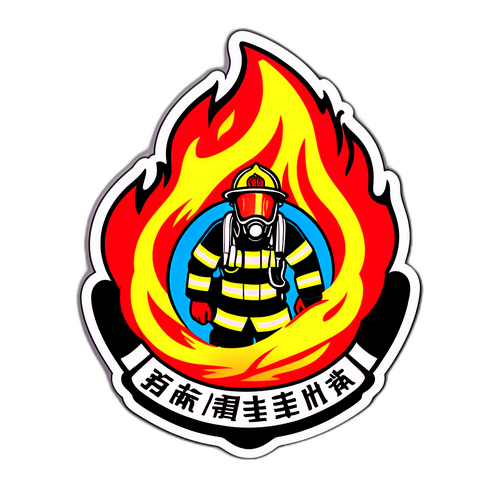 桃園火災事件紀念貼紙