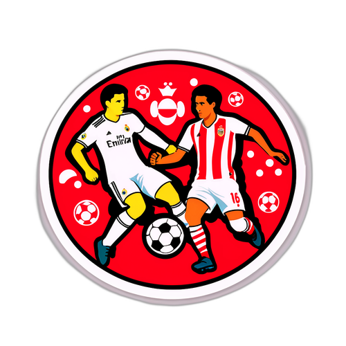 מאבק כדורגל בין ג'ירונה לריאל מדריד