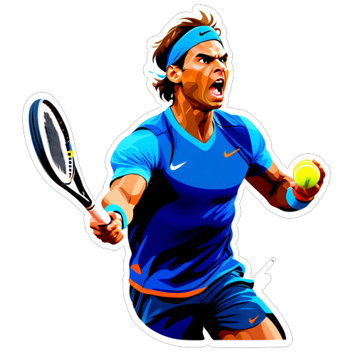 Rafael Nadal: Forța și Concentrarea pe Terenul de Zgură