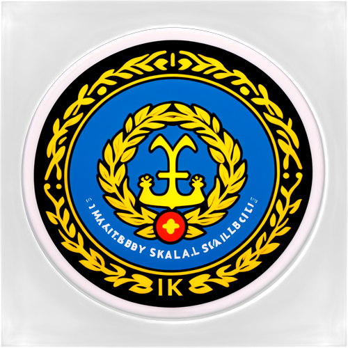 Skälby IK:s emblem med stark gemenskap