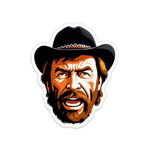 Tanto Temerario Quanto Chuck! La Figura Iconica del Cowboy Invincibile!