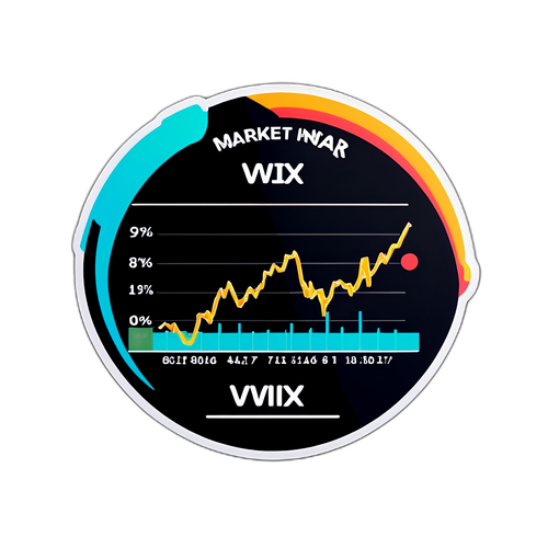 市場恐懼指數VIX主題貼紙
