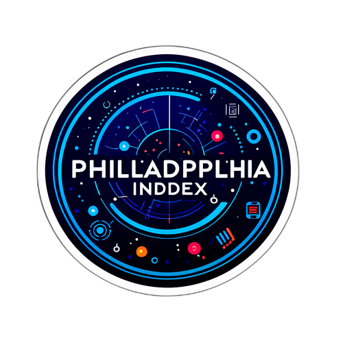 費城半導體指數設計貼紙