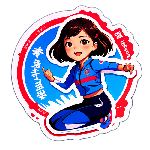 안은진의 새로운 도전을 응원하는 스티커