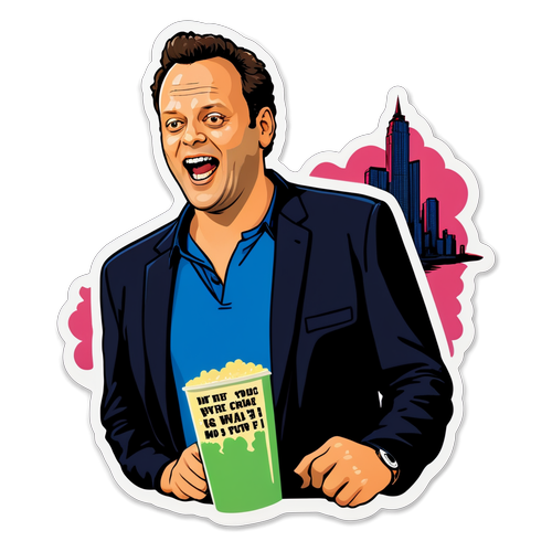 Vince Vaughn Movie Moment Sticker