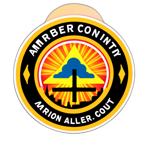 Marion County Amber Alert Creative Sticker