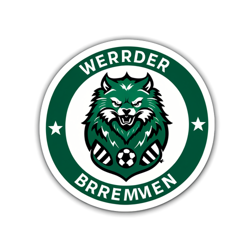 Wiedergeburt der Legende: Das Werder Bremen Sticker, das die Vereinsgeschichte neu entfacht!