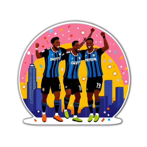 Giocatori dell'Inter Miami in Festa