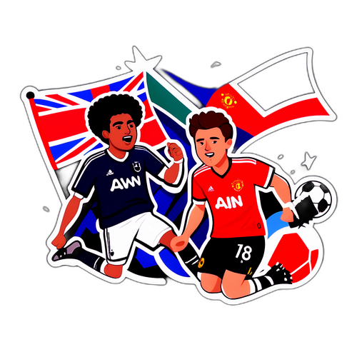 Sticker ya Tottenham dhidi ya Man United