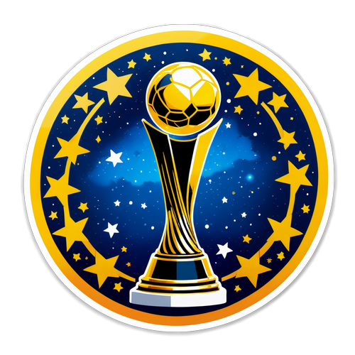 Europa League Trofæ Sticker