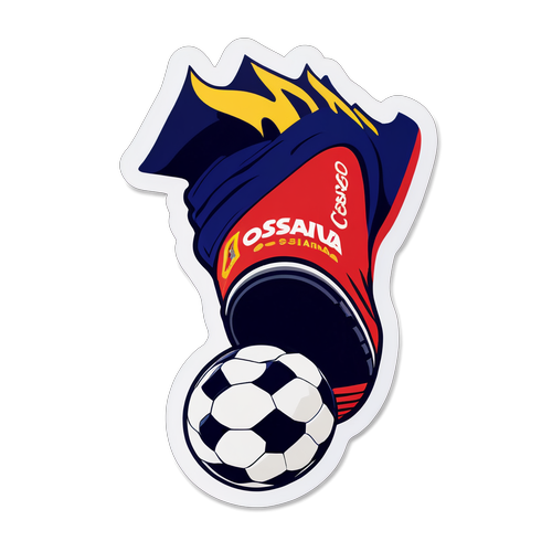 Osasuna Futbol Botu Sticker