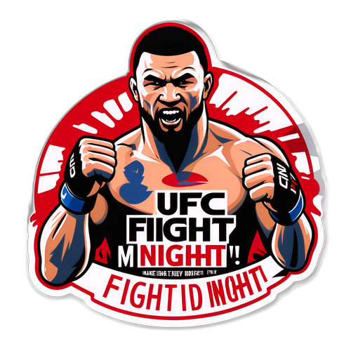 UFC Fight Night Sticker