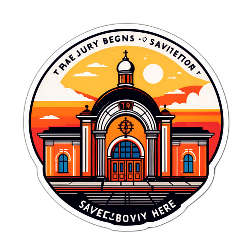 Минималистичный стикер Сavelovsky Station