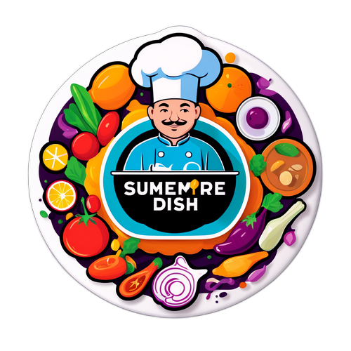 Usta Şef Sümeyye'nin İmza Tabağı Sticker'ı