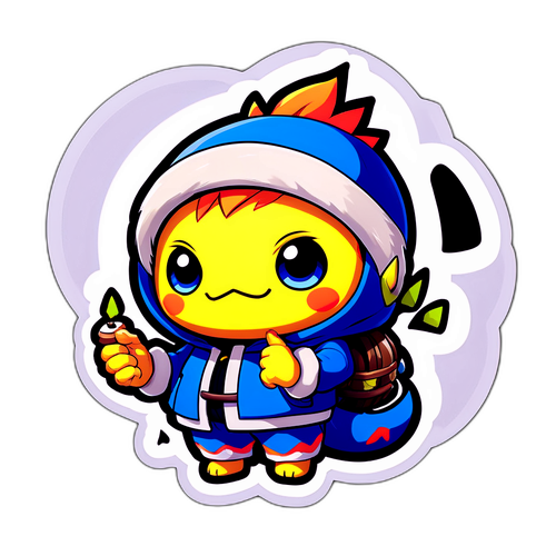 메이플스토리의 인기 몬스터 캐릭터 귀여운 스티커