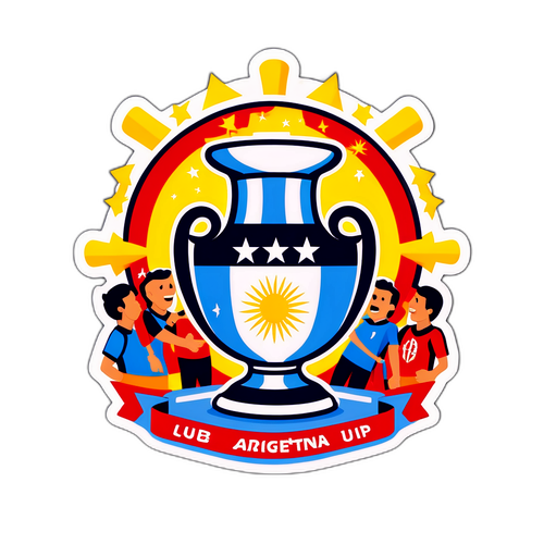 Sticker de la Copa Argentina