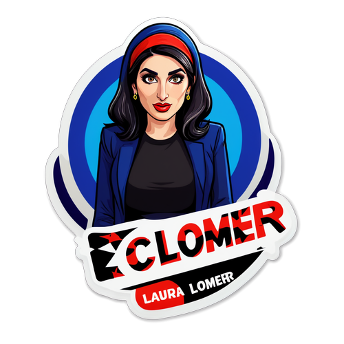 Protestens Stemmesang: Laura Loomer Klistermærke