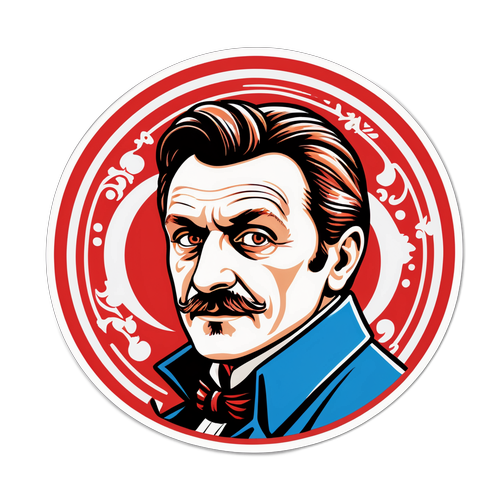 Design samolepky s Jaromírem Noskem v divadelní roli