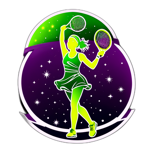 Elegant na Sticker para sa WTA Finals